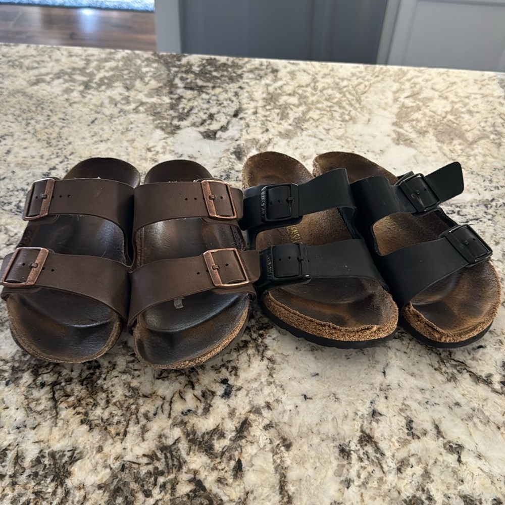 2 Pairs - Birkenstock Sandals